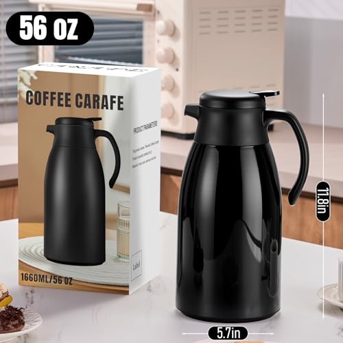 Carafe Insulated Coffee Carafe for Hot Liquids