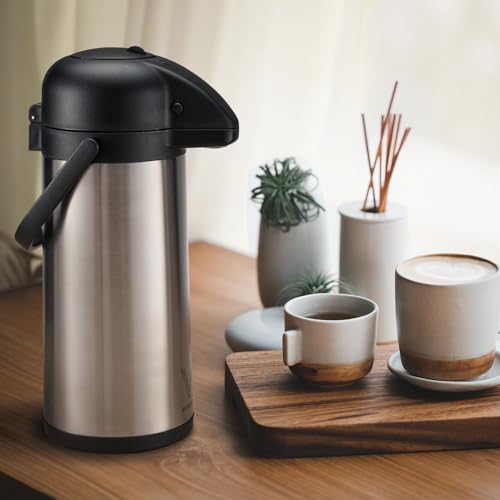 Airpot Coffee Dispenser with Pump (2 Count)