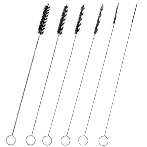 Straw Cleaner Brush Set 6 Piece (6 Count)
