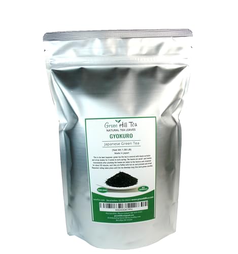 Premium Gyokuro Japanese Green Tea finest green tea loose leave tea (16 Ounce)