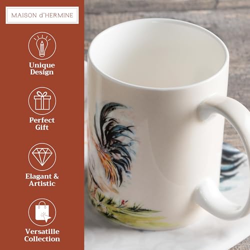 Coffee Mug with Handles Tea Cups