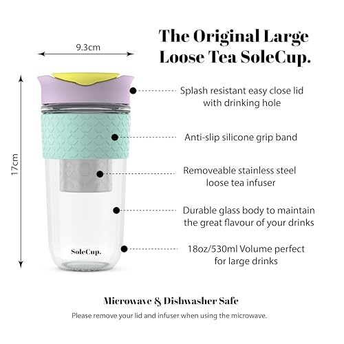 Large Travel Mug Loose Tea Infuser