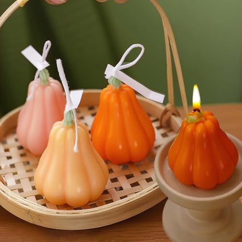 Fall Thanksgiving Pumpkin Candle Making Molds