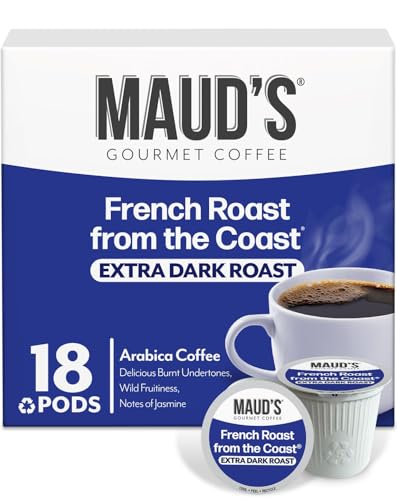 French Dark Roast Coffee Pods 18ct (18 Count)