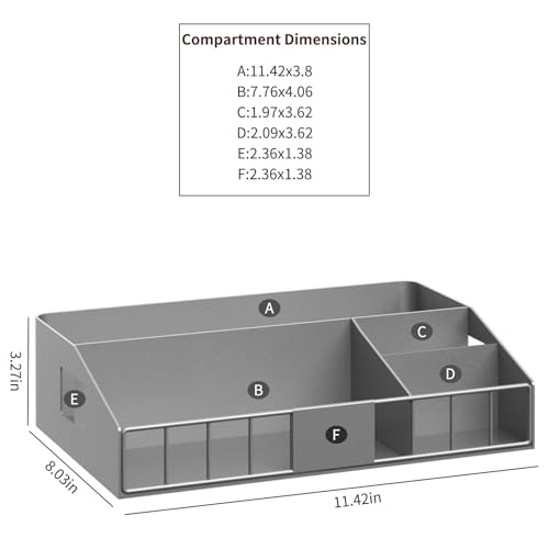 Coffee Station Organizer with 4 Compartments