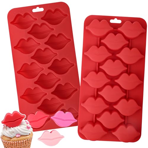 Lips Chocolate Candy Mold Silicone