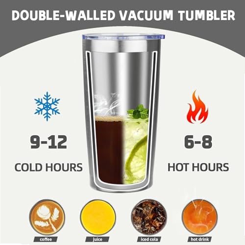 20 oz Tumbler with Lids and Straws