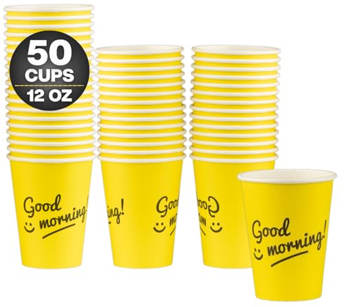 Disposable Coffee Cups (50 Count)