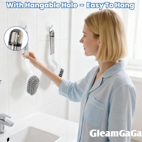 3 Pack Shower Brush for Cleaning (3 Count)