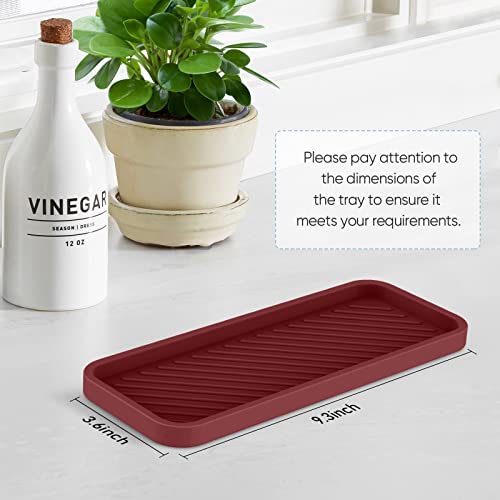 Kitchen Silicone Sink Organizer Tray (2 Count)