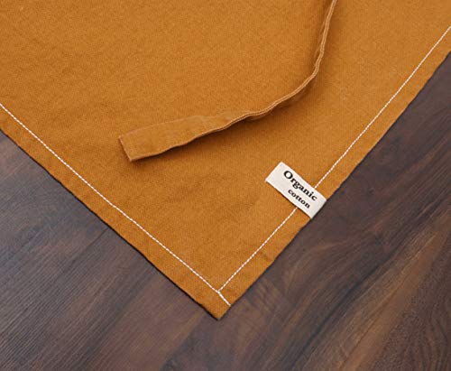 Cotton Solid Aprons for Women with Pocket