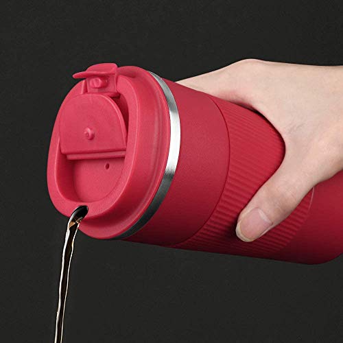 Travel Coffee Mug Spill Proof Leakproof 16 oz Insulated Coffee Mug with Screw Lid