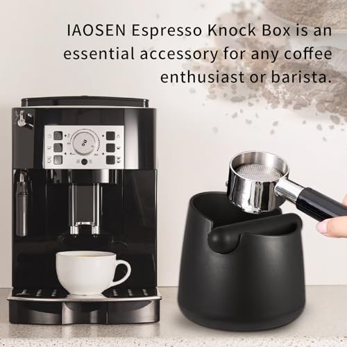 Knock Box Large Capacity Design Espresso Knock Box Shock
