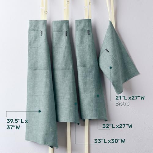 100% Pure Linen Apron