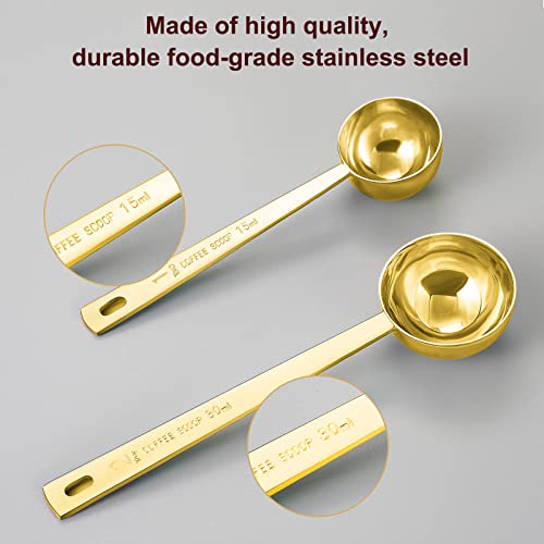 Premium Coffee Scoop Set (2 Count)
