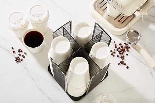 Paper Plastic Cup and Lid Holder Plastic Storage Organizer