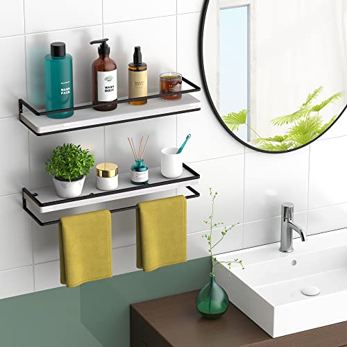 Floating Shelves Wall Mounted Set of 2 (2 Count)