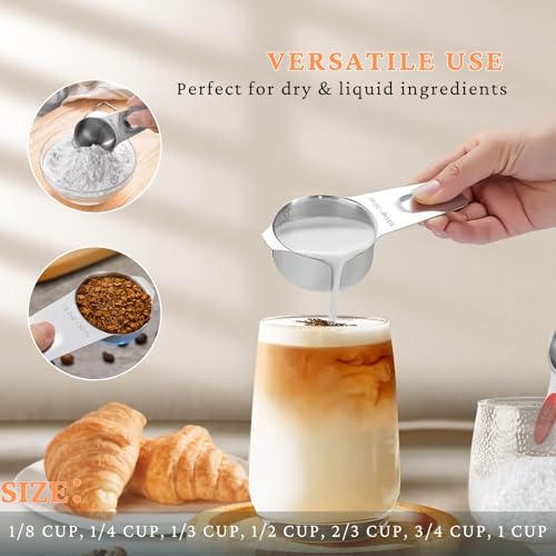 12PCS Measuring Cups and Spoons Set (12 Count)