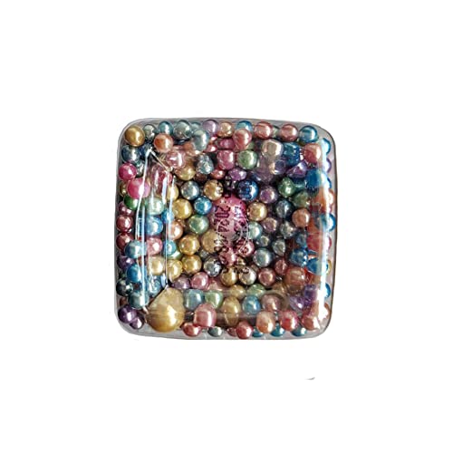 Edible Light Colorful Sugar Pearls Candy Sprinkles 120G (4.23 Ounce)