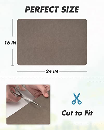 Coffee Mat Hide Stain Rubber Backed Absorbent Dish Drying Mat for Kitchen Counter