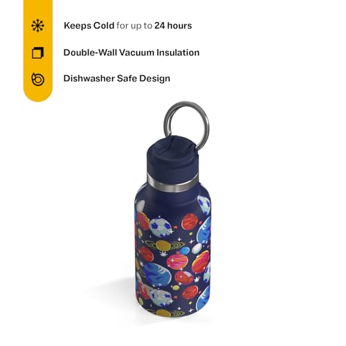 12oz Journey Water Bottle with Straw