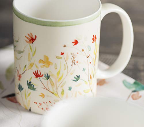Coffee Mug with Handles Tea Cups (2 Count)