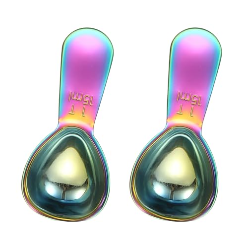 2Pcs Stainless Steel Coffee Scoop (2 Count)