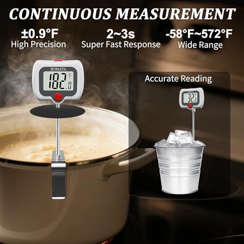 Digital Candy Thermometer with Pot Clip