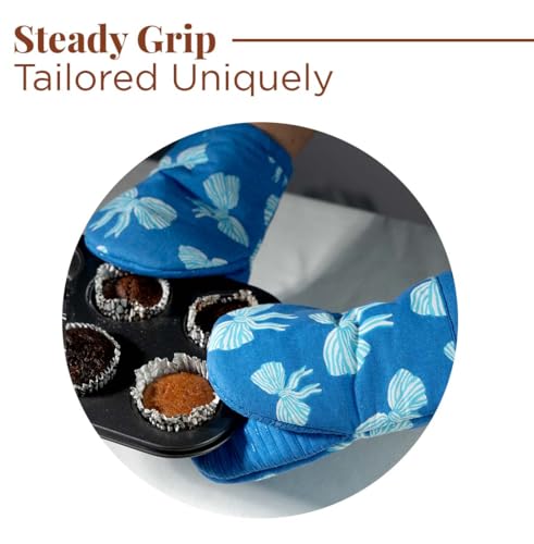 Oven Mitts Blue (2 Count)