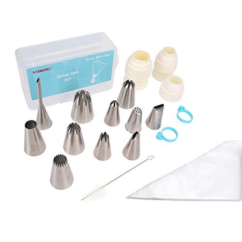 11 Pcs Extra Large Piping Tip Set
