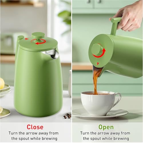 50oz French Press Coffee Maker