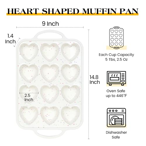 Heart Shaped Muffin Pan