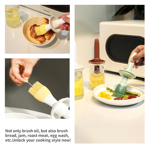 Oil Dispenser with Brush