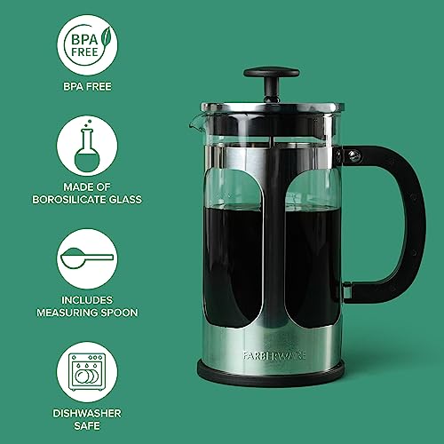 French Press Coffee Maker (8 Count)