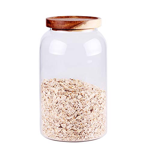 Large Glass Food Canisters
