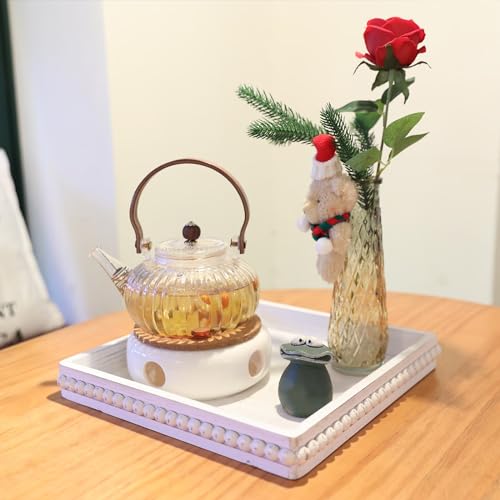 Square Wood Decorative Serving Tray