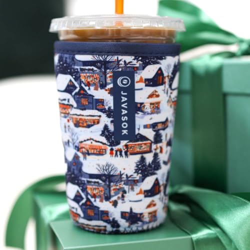 JavaSok Iced Coffee & Cold Soda Insulated Neoprene Cup Sleeve
