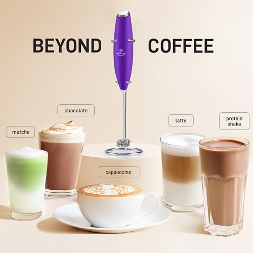 Powerful Milk Frother Wand With Duracell Batteries
