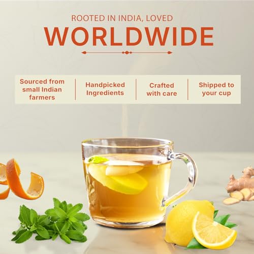 Lemon Ginger Green Tea Bags (50 Count)