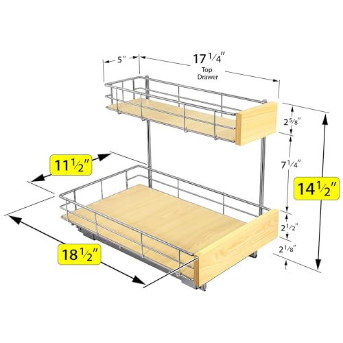 SELECT™ Pull Out Under Sink Kitchen Cabinet Organizer