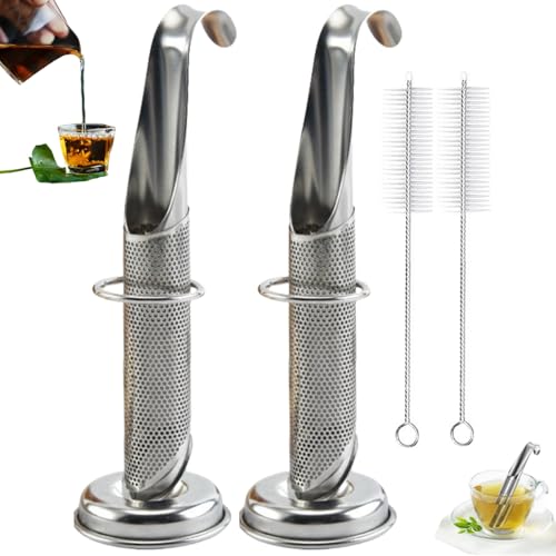 2 Sets Upgraded Version Tea Strainer (2 Count)