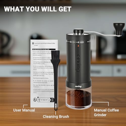 World's First 60g Large Capacity Manual Coffee Grinder
