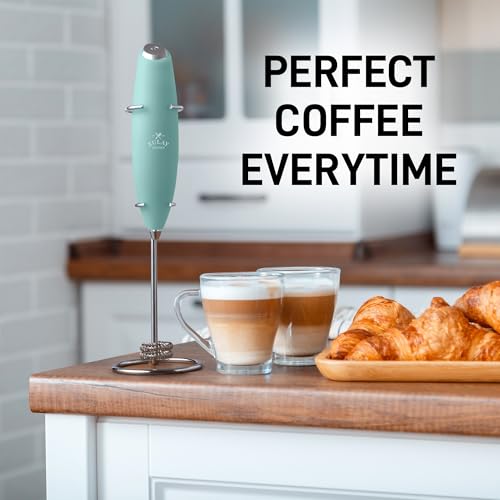 Powerful Milk Frother Wand With Duracell Batteries