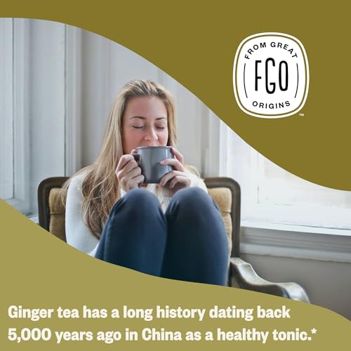 Organic Ginger Tea (100 Count)