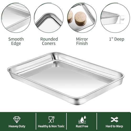 Baking Sheet with Cooling Rack Set