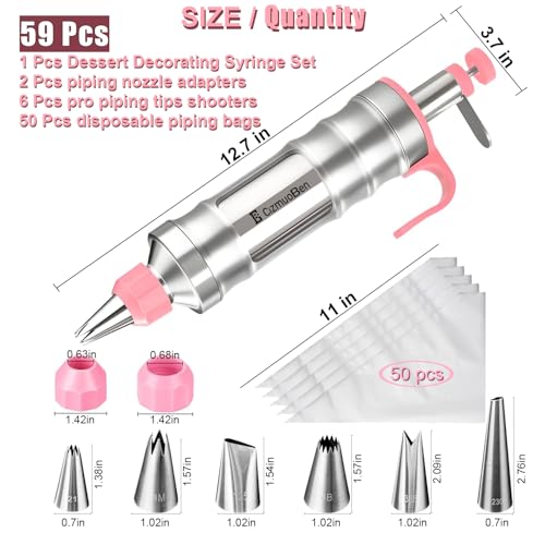 Dessert Decorating Syringe Set