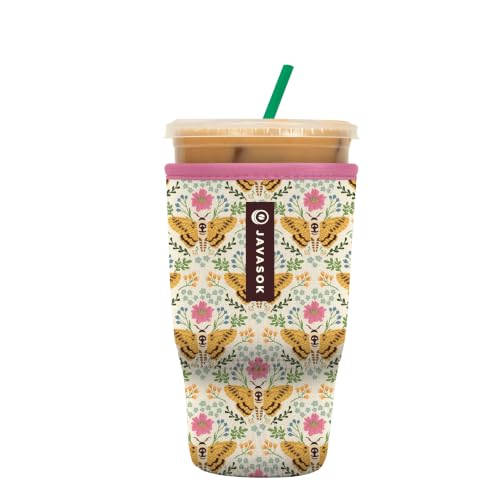 JavaSok Iced Coffee & Cold Soda Insulated Neoprene Cup Sleeve