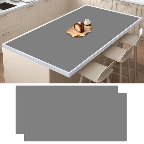 2Pack Large Silicone Mats for Kitchen Counter (2 Count)