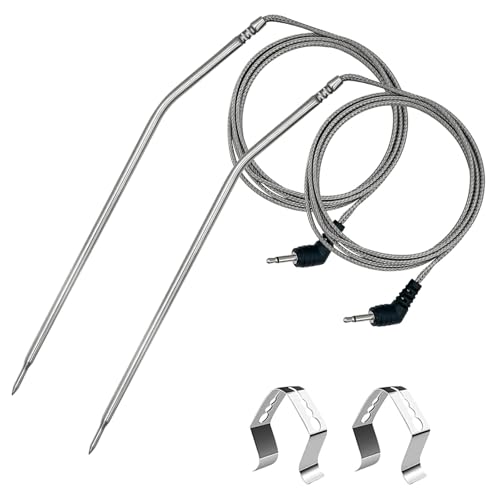 Meat Probe Thermometer Replacement for Thermopro TP10 TP25 etc (2 Count)