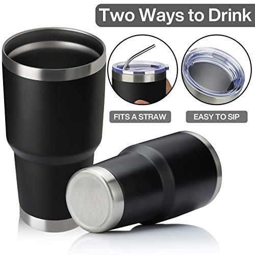 30oz Tumbler Double Wall Vacuum Insulated Travel Mug (8 Count)
